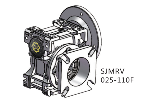 SJMRV 025-110F帶法蘭蝸輪蝸桿減速機